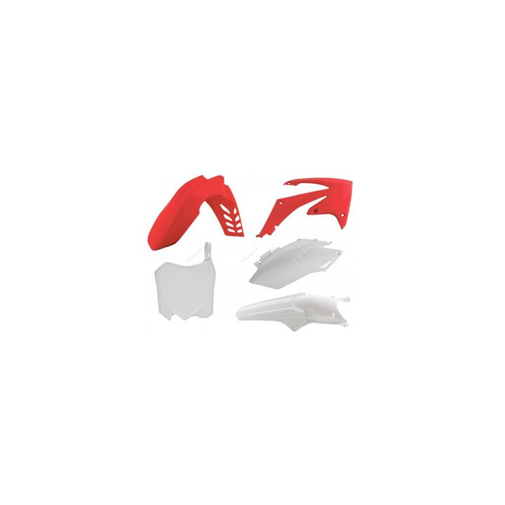 Kit plastique Racetech couleur origine rouge/blanc Honda CRF250R/450R