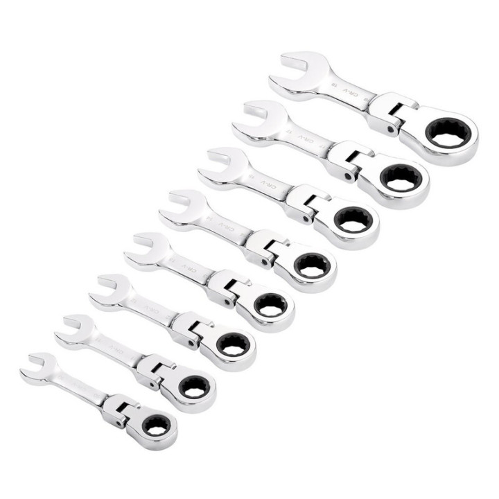 Jeu de clés mixtes Draper HI-TORQ® - 8 pièces | Oxmoto