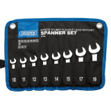 Jeu de clés mixtes Draper HI-TORQ® - 8 pièces | Oxmoto