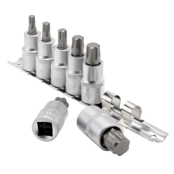 Jeu de douilles Torx Draper Expert TX-STAR® Plus 1/2" 55mm - 7 pièces