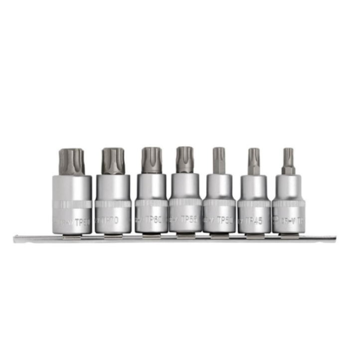 Jeu de douilles Torx Draper Expert TX-STAR® Plus 1/2" 55mm - 7 pièces