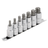Jeu de douilles Torx Draper Expert TX-STAR® Plus 1/2" 55mm - 7 pièces