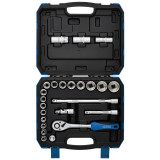 Jeu de douilles métriques Draper - 1/2" (24 pièces) | Oxmoto