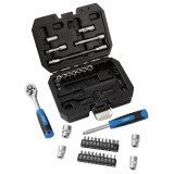 Jeu de douilles et d'embouts métriques Draper HI-TORQ® - 1/4" (40 pièces)