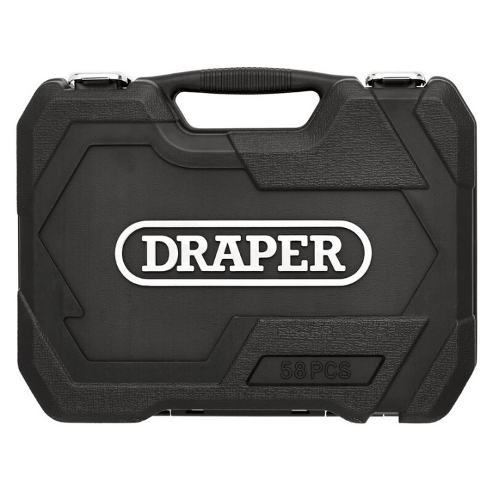 Jeu de douilles et d'embouts métriques Draper HI-TORQ®, 3/8" Sq. Dr. (58 pièces)