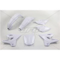 Kit plastique UFO blanc Yamaha YZ125/250 | Oxmoto