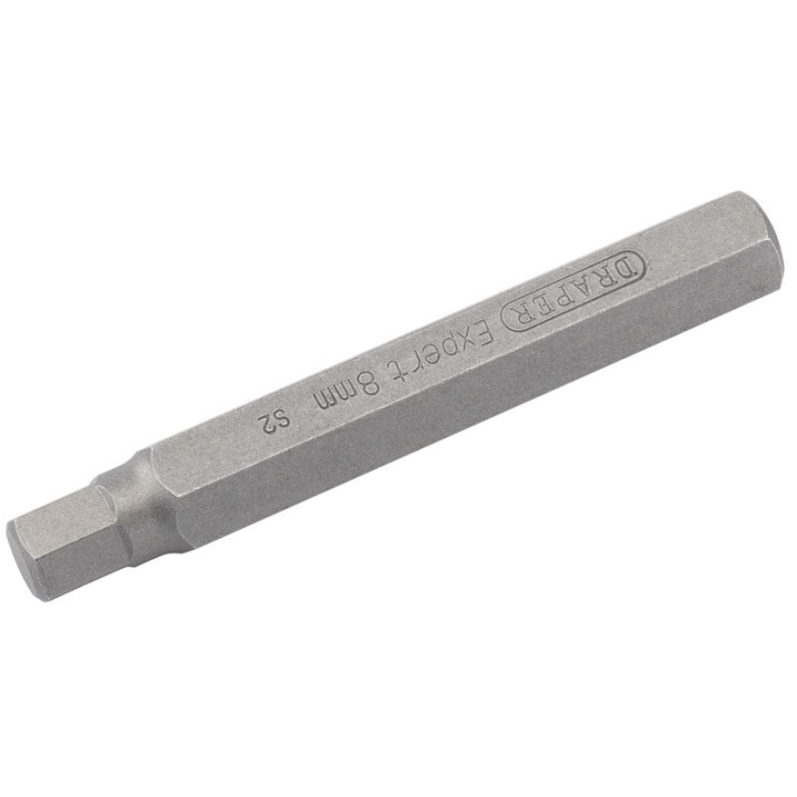 Embout de rechange Draper - 6 pans 8 mm - longueur 75mm