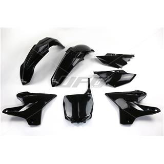 Kit plastique UFO noir Yamaha YZ125/250 | Oxmoto