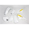 Kit plastique UFO couleur origine (2015) blanc/jaune Husqvarna HUKIT615@999