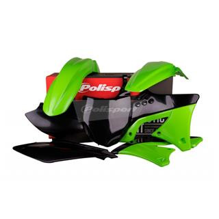 Kit plastiques Polisport (2012) Kawasaki kx250f | Oxmoto