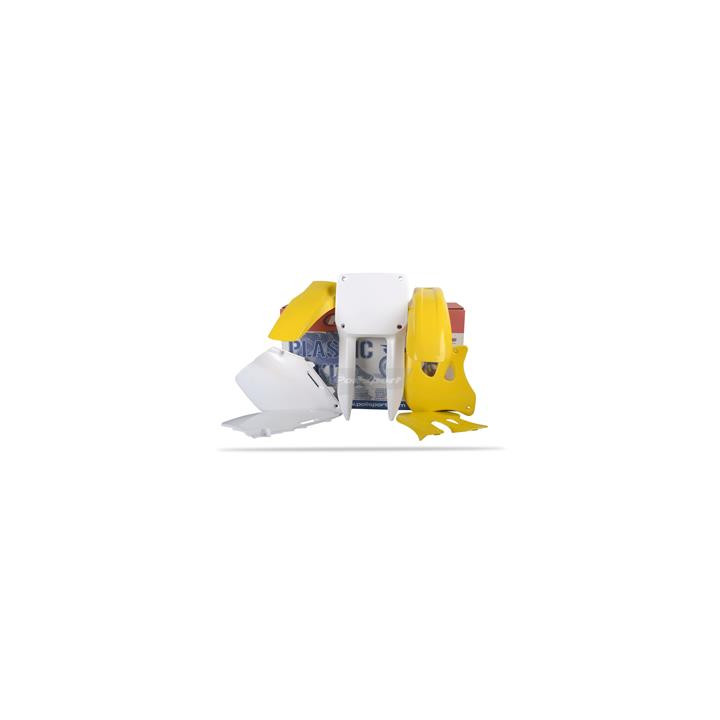 Kit plastique Polisport couleur origine Suzuki RM125/RM250