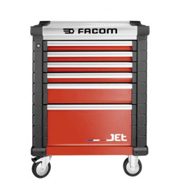 Servante FACOM JET M3 - 6 tiroirs rouge | Oxmoto