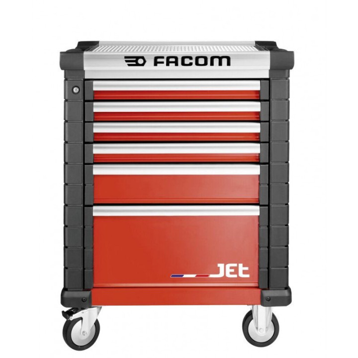 Servante FACOM JET M3 - 6 tiroirs rouge | Oxmoto