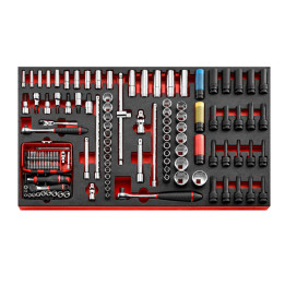 Kit modules en mousse FACOM XL pour 4 tiroirs | Oxmoto