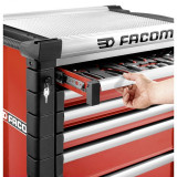 Servante FACOM JET M3 - 6 tiroirs rouge | Oxmoto