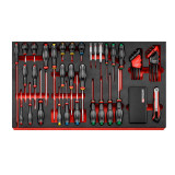 Kit modules en mousse FACOM XL pour 4 tiroirs | Oxmoto