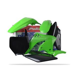Kit plastiques Polisport Kawasaki kx250f 1086105001 | Oxmoto