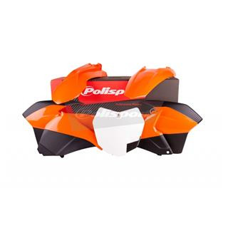 Kit plastiques Polisport KTM 1086172001 | Oxmoto