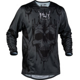 Maillot FLY RACING Kinetic Dark Series - gris/noir | Oxmoto