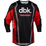 Maillot FLY RACING Kinetic DBK - noir/rouge/blanc | Oxmoto