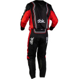 Maillot FLY RACING Kinetic DBK - noir/rouge/blanc | Oxmoto