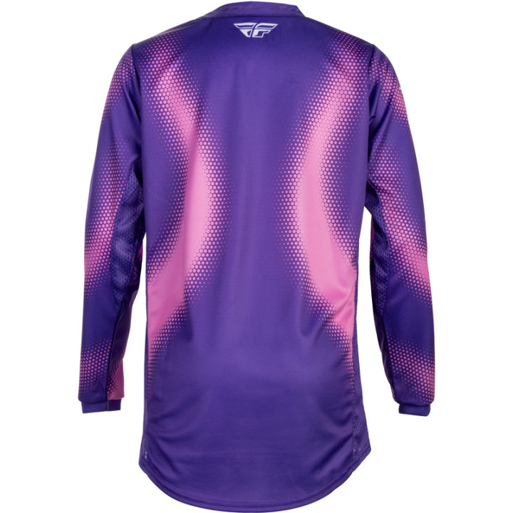 Maillot enfant FLY RACING Kinetic Torch - violet/rose