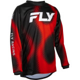 Maillot enfant FLY RACING Kinetic Torch - noir/rouge/blanc
