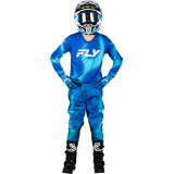 Maillot enfant FLY RACING Kinetic Torch - Light Blue/bleu