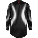 Maillot enfant FLY RACING Kinetic Torch - noir/blanc/orange