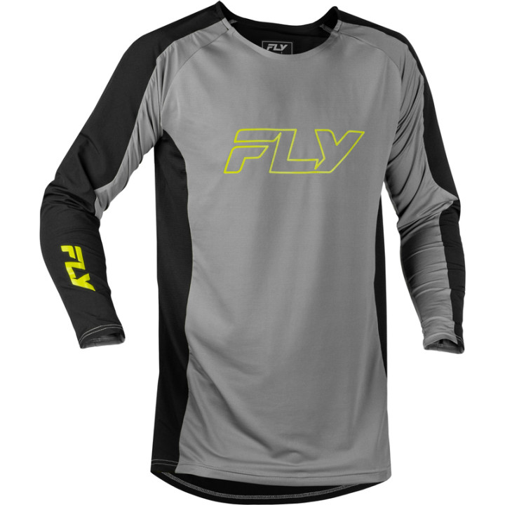 Maillot FLY RACING Patrol Elite - gris/noir/Hi-Vis | Oxmoto