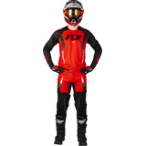 Maillot FLY RACING Evolution DST Bolt - rouge/noir/blanc