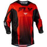 Maillot FLY RACING Kinetic Fade - rouge/noir/blanc | Oxmoto