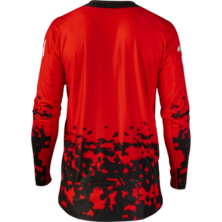 Maillot FLY RACING Lite Flake - rouge/gris/noir | Oxmoto
