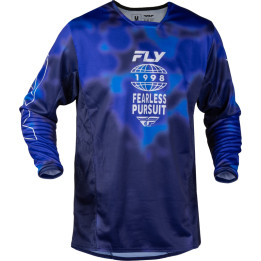 Maillot FLY RACING Kinetic Blur - bleu/Navy | Oxmoto