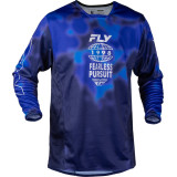 Maillot FLY RACING Kinetic Blur - bleu/Navy | Oxmoto