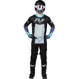 Maillot FLY RACING Lite Flake - noir/gris/multi | Oxmoto