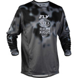 Maillot FLY RACING Kinetic Blur - noir/gris | Oxmoto