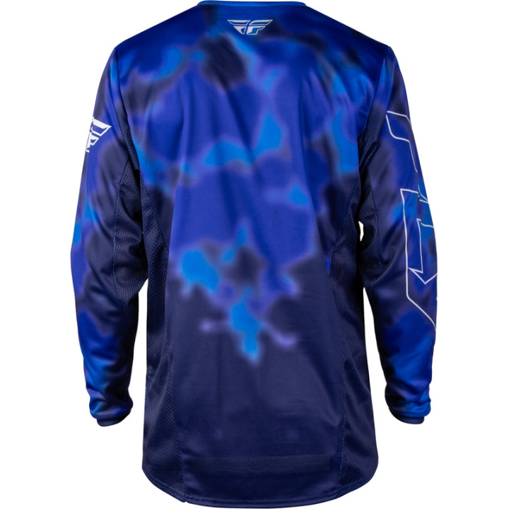 Maillot FLY RACING Kinetic Blur - bleu/Navy | Oxmoto