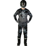 Maillot FLY RACING Kinetic Blur - noir/gris | Oxmoto