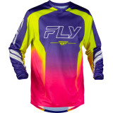 Maillot FLY RACING F-16 Raze - violet/rouge/jaune | Oxmoto