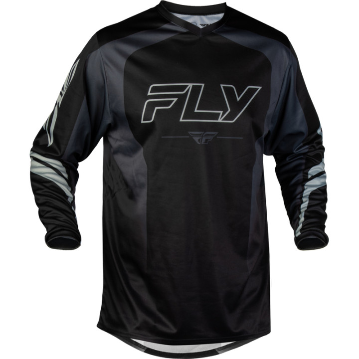 Maillot FLY RACING F-16 Raze - noir/gris | Oxmoto