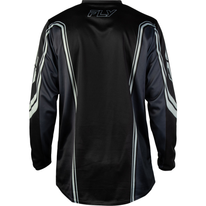Maillot FLY RACING F-16 Raze - noir/gris | Oxmoto