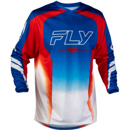 Maillot FLY RACING F-16 Raze - rouge/blanc/bleu | Oxmoto