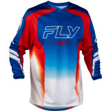 Maillot FLY RACING F-16 Raze - rouge/blanc/bleu | Oxmoto