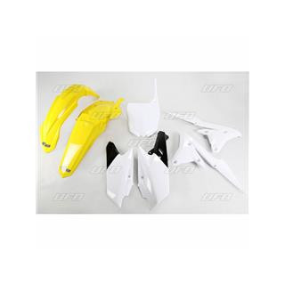 Kit plastique UFO 60E anniversaire jaune/noir Yamaha YZ250F/450F