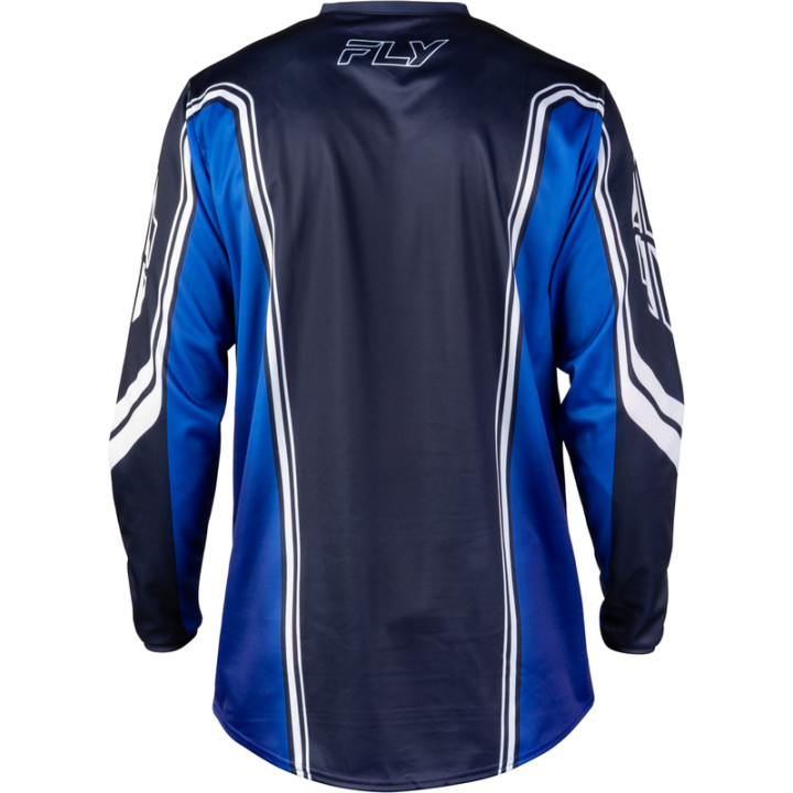 Maillot FLY RACING F-16 Raze - Navy/bleu/blanc | Oxmoto