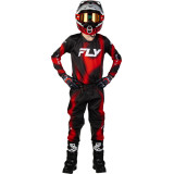 Pantalon enfant FLY RACING Kinetic Torch - noir/rouge/blanc