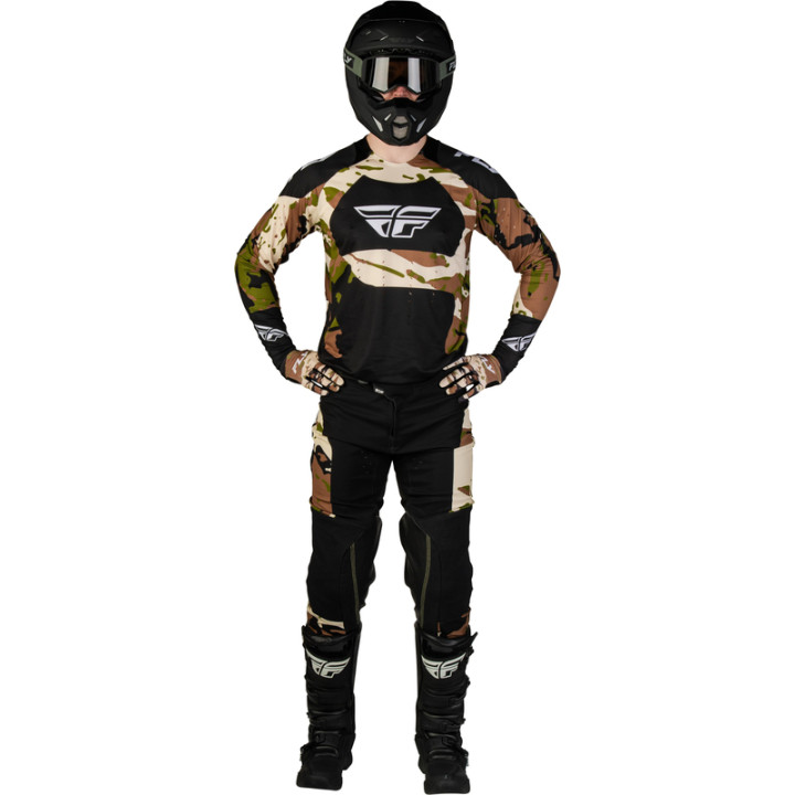 Pantalon FLY RACING Evolution DST Hunt - noir/camo | Oxmoto