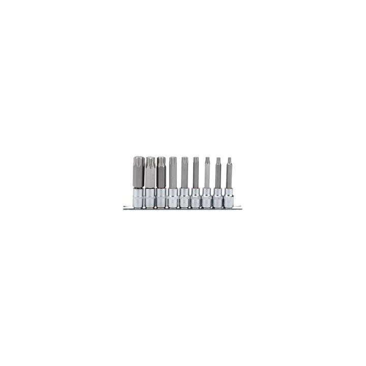 Set de 9 douilles embout Draper 1/2 tx-star® | Oxmoto