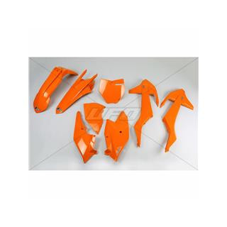 Kit plastique UFO orange KTM SX125/150 & SX-F | Oxmoto